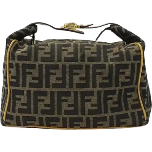 Pre-owned Canvas handbags , female, Sizes: ONE SIZE - Fendi Vintage - Modalova