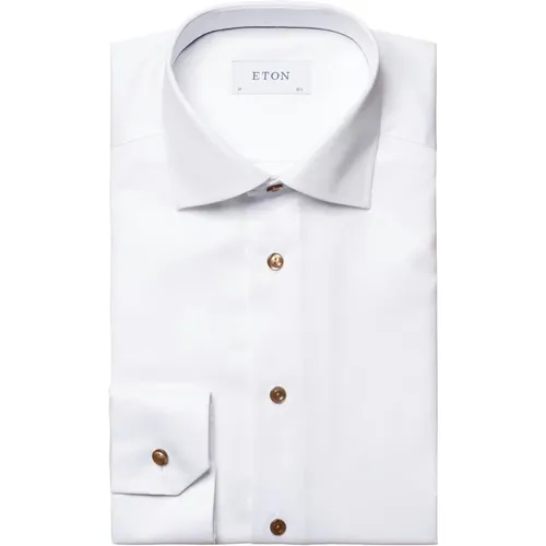 Slim Fit Formal Shirt , male, Sizes: 4XL, 2XL, L, S, M, 3XL - Eton - Modalova