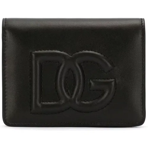 DG Logo Wallet , female, Sizes: ONE SIZE - Dolce & Gabbana - Modalova