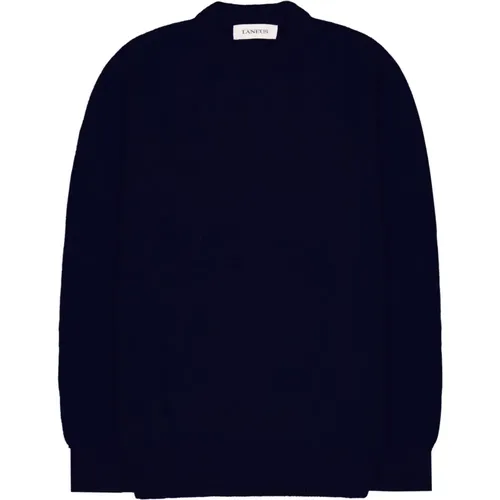 Bestickter Alpaka Crewneck Sweater , Herren, Größe: XL - Laneus - Modalova