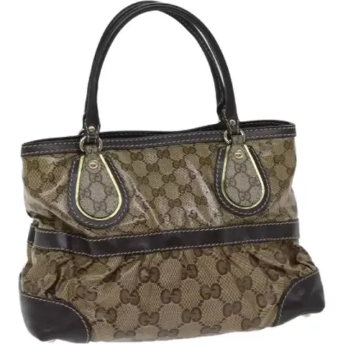 Pre-owned Canvas handbags , female, Sizes: ONE SIZE - Gucci Vintage - Modalova