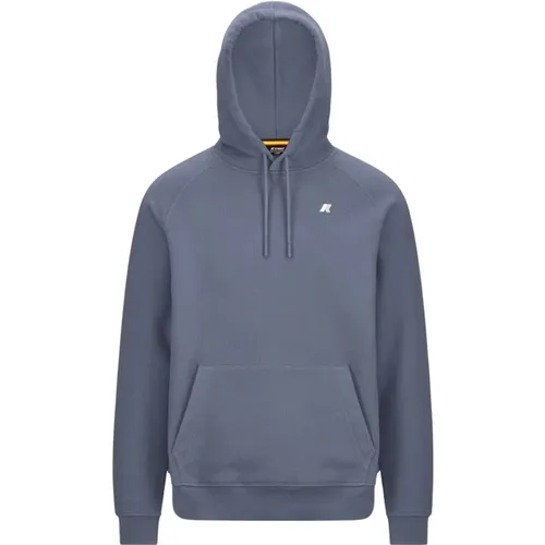 Herren Athleisure Hoodie mit verstellbarer Kapuze , Herren, Größe: S - K-way - Modalova