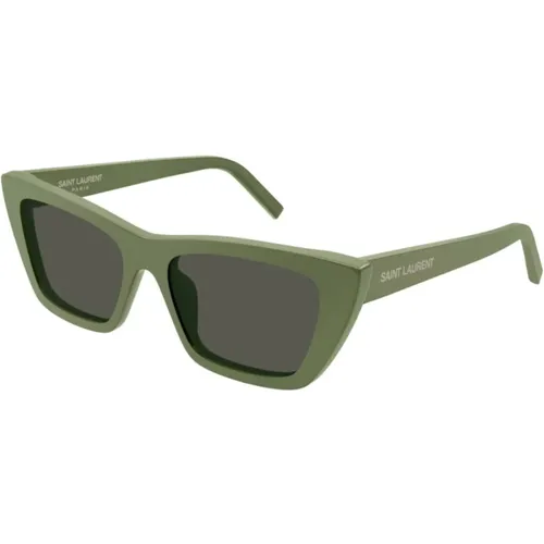 Mica Style Sunglasses , female, Sizes: 55 MM - Saint Laurent - Modalova