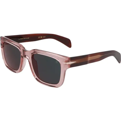 Ikonoische Retro-Stil Sonnenbrille , unisex, Größe: 52 MM - Eyewear by David Beckham - Modalova