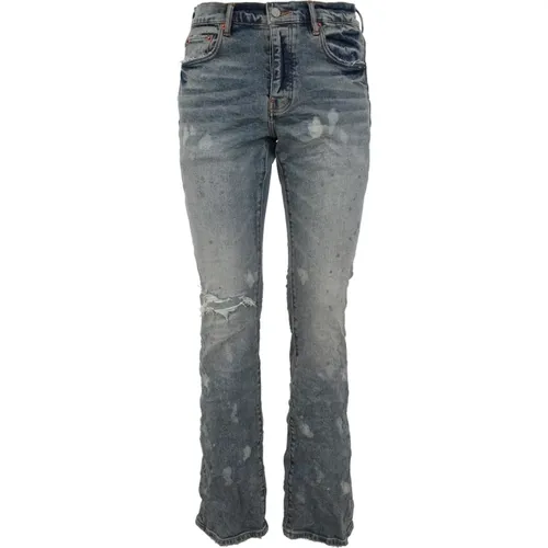 Stiefel-Schnitt-Jeans , Herren, Größe: W31 - Purple Brand - Modalova