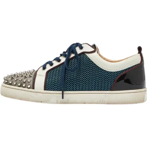 Pre-owned Stoff sneakers - Christian Louboutin Pre-owned - Modalova