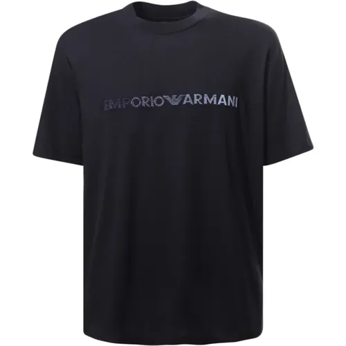 T-shirts and Polos , male, Sizes: 3XL, M, 2XL, XS, XL, L, S - Emporio Armani - Modalova