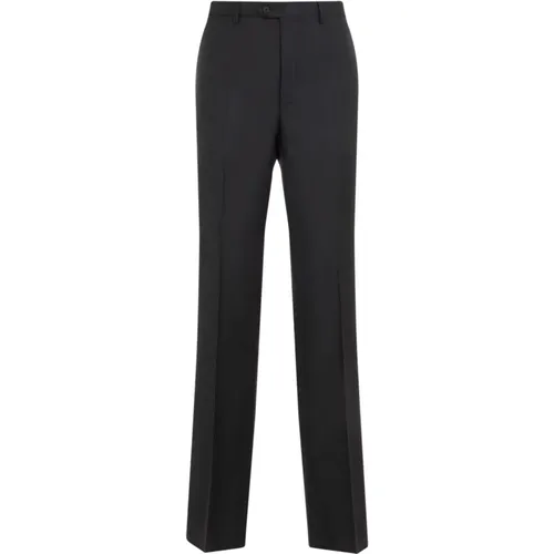 Grey Trousers for Men Aw24 , male, Sizes: L, XL - Lanvin - Modalova