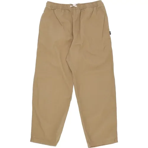 Casual Twill Khaki Pants , male, Sizes: L, XL, XS - Element - Modalova