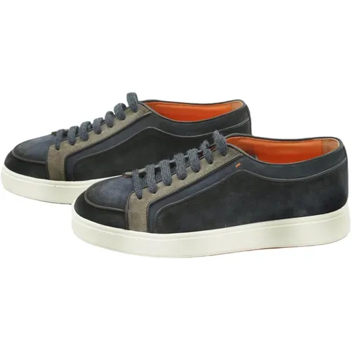 Sneakers , male, Sizes: 11 1/2 UK - Santoni - Modalova