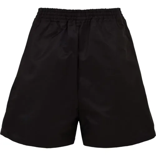 Schwarze Shorts für Frauen , Damen, Größe: S - Douuod Woman - Modalova