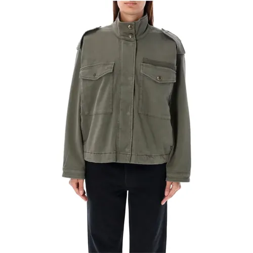 Army Field Cropped Jacket , Damen, Größe: S - Anine Bing - Modalova
