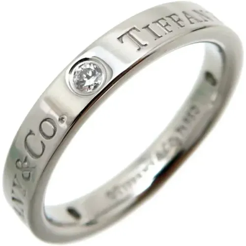 Pre-owned Platinum rings , female, Sizes: ONE SIZE - Tiffany & Co. Pre-owned - Modalova