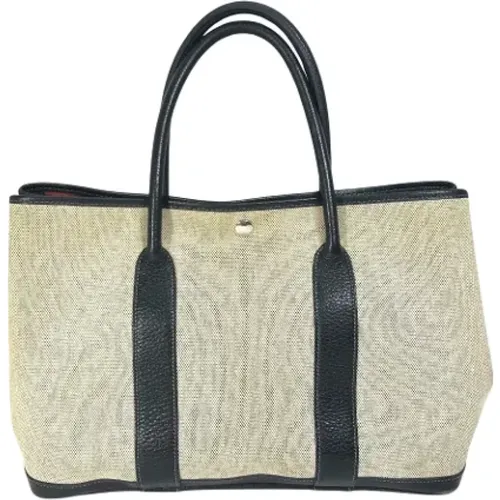 Pre-owned Canvas handbags , female, Sizes: ONE SIZE - Hermès Vintage - Modalova