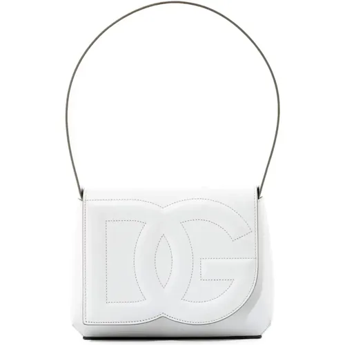 Logo Shoulder Bag , female, Sizes: ONE SIZE - Dolce & Gabbana - Modalova