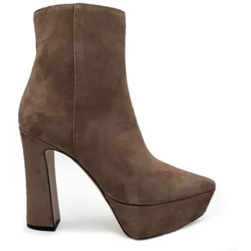 Suede High Heel Boots , female, Sizes: 6 UK, 3 UK, 5 UK - Roberto Festa - Modalova