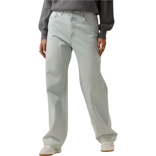 Wide Leg Jeans für Damen , Damen, Größe: W26 L32 - Replay - Modalova