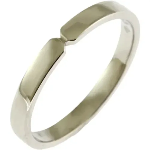 Pre-owned Platinum rings , female, Sizes: ONE SIZE - Hermès Vintage - Modalova