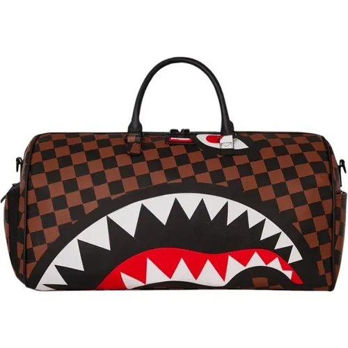 Shark Duffle Bag , male, Sizes: ONE SIZE - Sprayground - Modalova