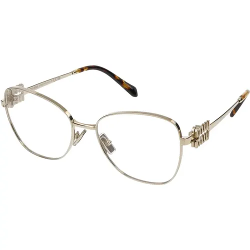 Stylish Eyeglasses , female, Sizes: 56 MM - Miu Miu - Modalova