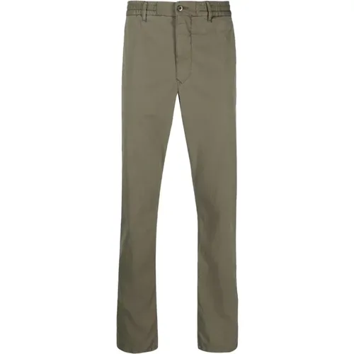 Cotton pants , male, Sizes: W32, W35 - Incotex - Modalova