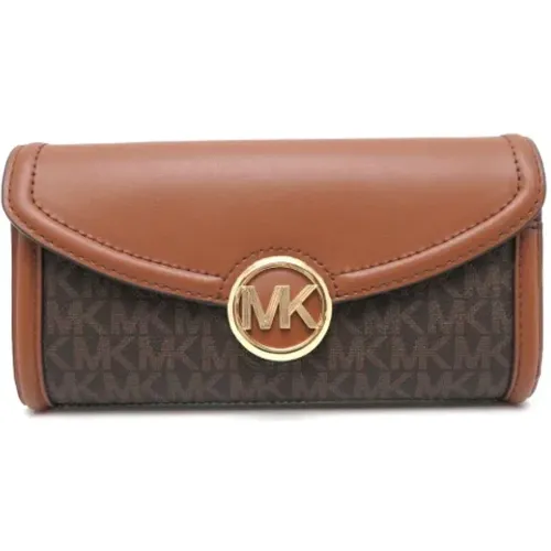 Pre-owned Canvas wallets , female, Sizes: ONE SIZE - Michael Kors Pre-owned - Modalova