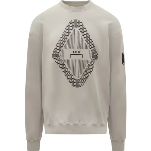 Herren Sweatshirt mit Logo-Print , Herren, Größe: XS - A-Cold-Wall - Modalova