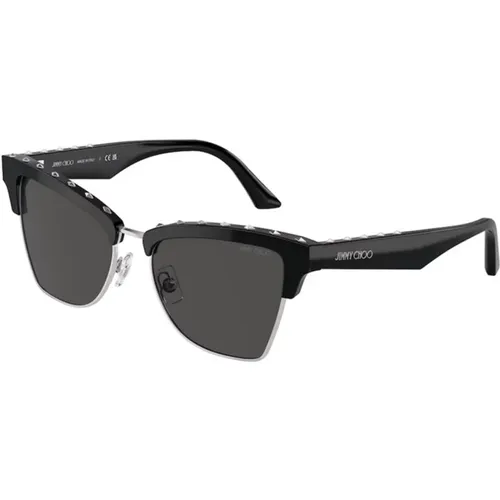 Stylish Sunglasses in Dark Grey , unisex, Sizes: 54 MM - Jimmy Choo - Modalova