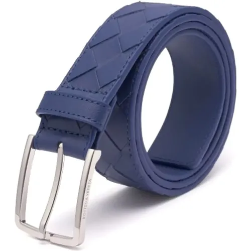 Stylish Leather Belt for Men , male, Sizes: 90 CM - Bottega Veneta - Modalova