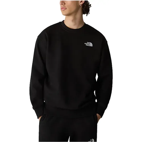 Essential Crew Sweatshirt , Herren, Größe: L - The North Face - Modalova