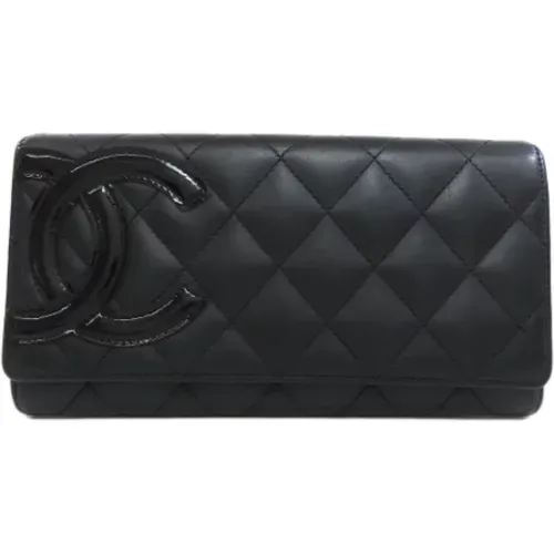 Pre-owned Leather wallets , female, Sizes: ONE SIZE - Chanel Vintage - Modalova