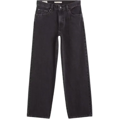 Levi's , Baggy Dad Boot Barn Stone Jeans , female, Sizes: W30 L28 - Levis - Modalova