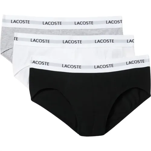 Herren Slip Unterwäsche 3er-Pack , Herren, Größe: L - Lacoste - Modalova