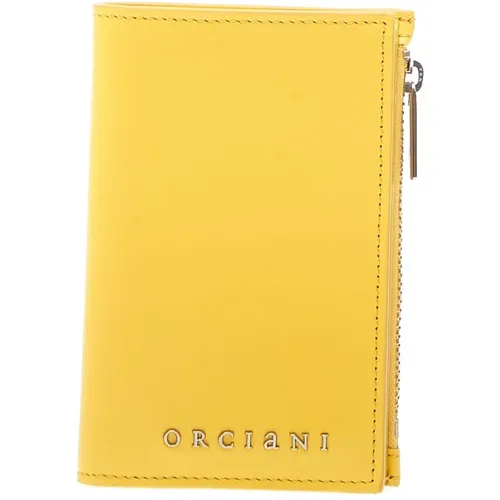 Giallo Noos Women's Wallet , female, Sizes: ONE SIZE - Orciani - Modalova