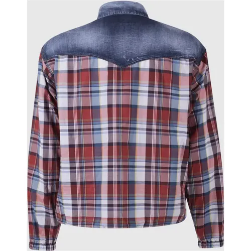 Casual Shirts , male, Sizes: L, XL - Dsquared2 - Modalova