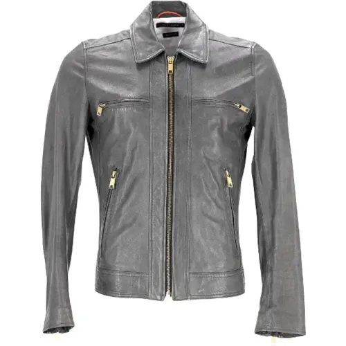 Pre-owned Leather outerwear , male, Sizes: 4XS - Marc Jacobs Pre-owned - Modalova