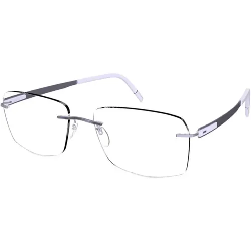 Blend Eyewear Frames in Light Lilac , unisex, Sizes: 55 MM - Silhouette - Modalova