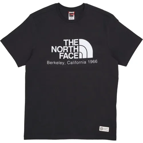 Berkeley Herren Schwarzes Tee Erkundung T-shirt , Herren, Größe: M - The North Face - Modalova