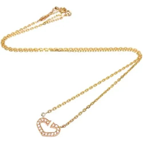 Pre-owned Rose Gold necklaces , female, Sizes: ONE SIZE - Cartier Vintage - Modalova