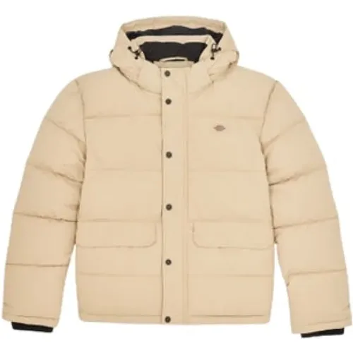 Irish Cream Puffer Jacke , Herren, Größe: XL - Dickies - Modalova