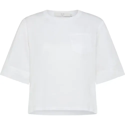Retro Weiße T-Shirts und Polos , Damen, Größe: M - Seventy - Modalova