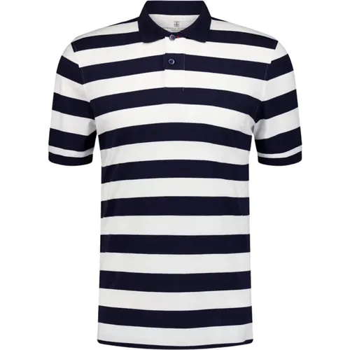 Striped Polo Shirt , male, Sizes: M, S, L - BRUNELLO CUCINELLI - Modalova
