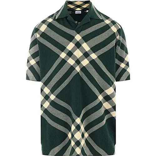 Stylish Polo Shirt for Men , male, Sizes: M - Burberry - Modalova