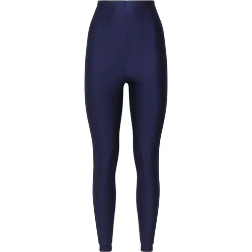 Blaue Glänzende Lycra Hose - Andamane - Modalova