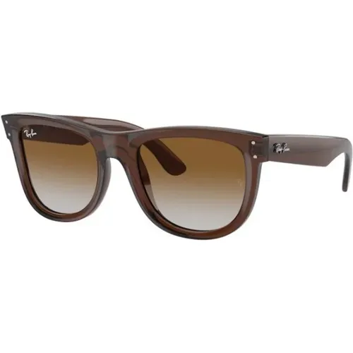 Klassische Braune Wayfarer Sonnenbrille , unisex, Größe: 50 MM - Ray-Ban - Modalova