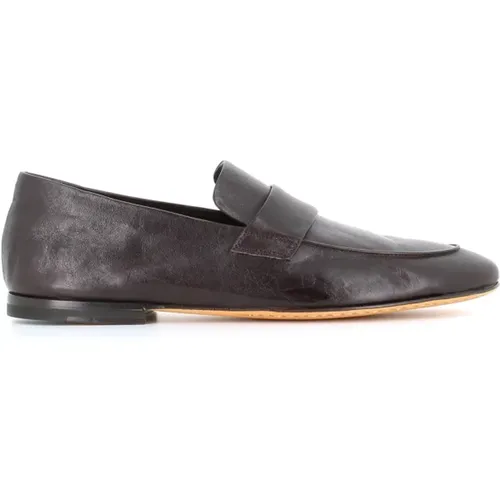 Dark Leather Sandals , male, Sizes: 6 UK, 8 UK, 7 UK - Officine Creative - Modalova