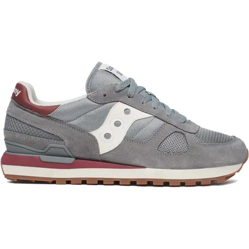 Grey Sneakers for Men , male, Sizes: 7 UK, 10 1/2 UK, 10 UK, 8 1/2 UK, 9 UK, 7 1/2 UK - Saucony - Modalova