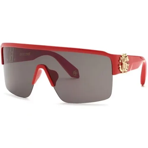 Fuxia Smoke Sunglasses , unisex, Sizes: ONE SIZE - Roberto Cavalli - Modalova