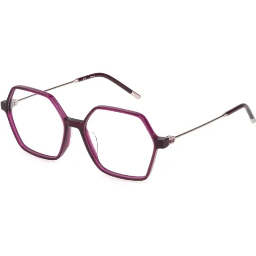 Vfu636 Eyeglasses , female, Sizes: 54 MM - Furla - Modalova