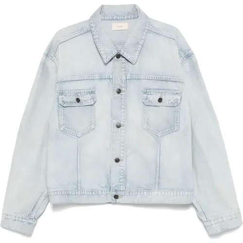 Denim Jacket with Classic Details , male, Sizes: L - The Row - Modalova